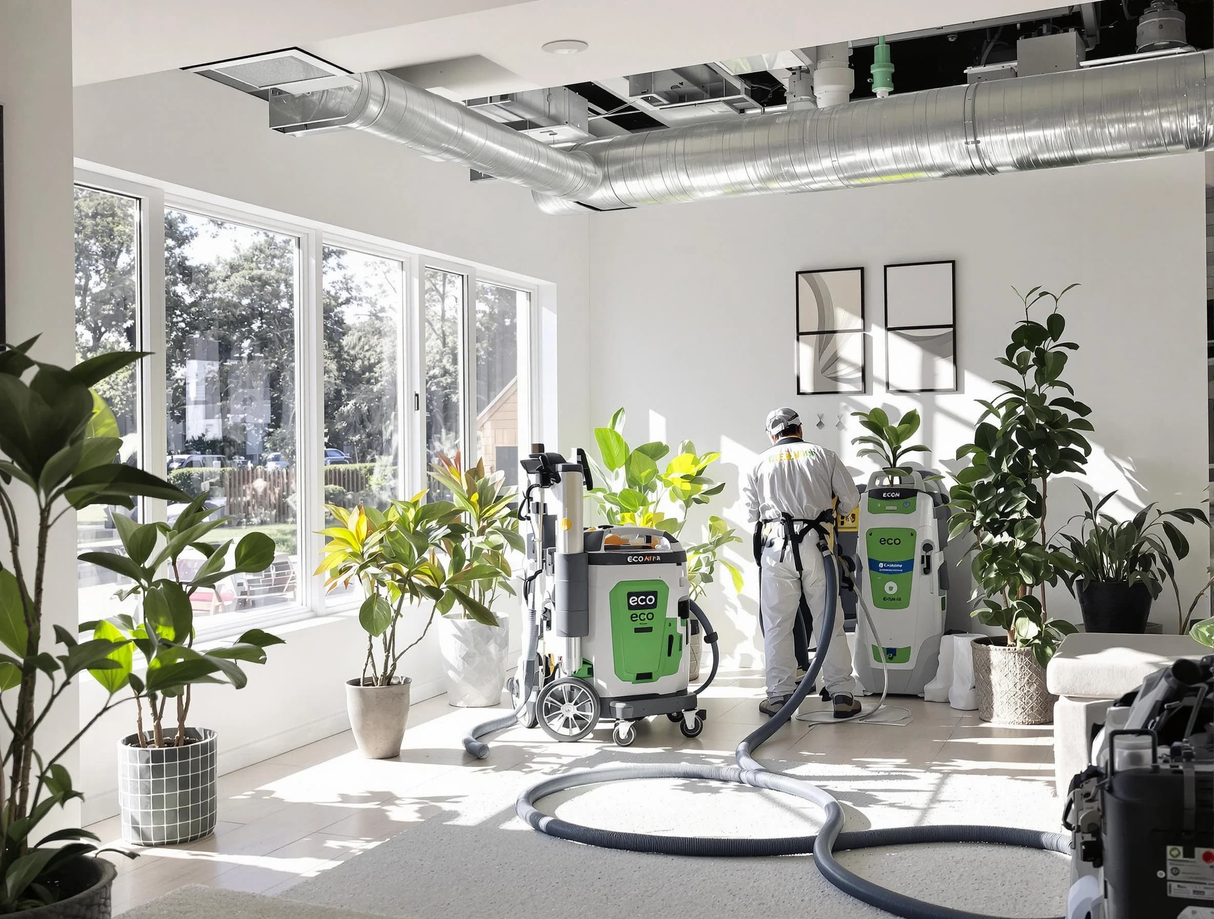 Environmentally-friendly duct cleaning by Guadalupe Air Duct Cleaning in Guadalupe