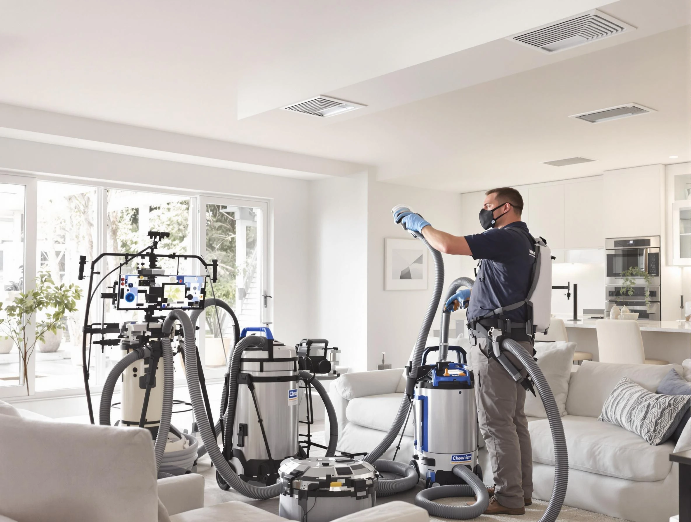 Professional AC duct cleaning by Guadalupe Air Duct Cleaning in Guadalupe