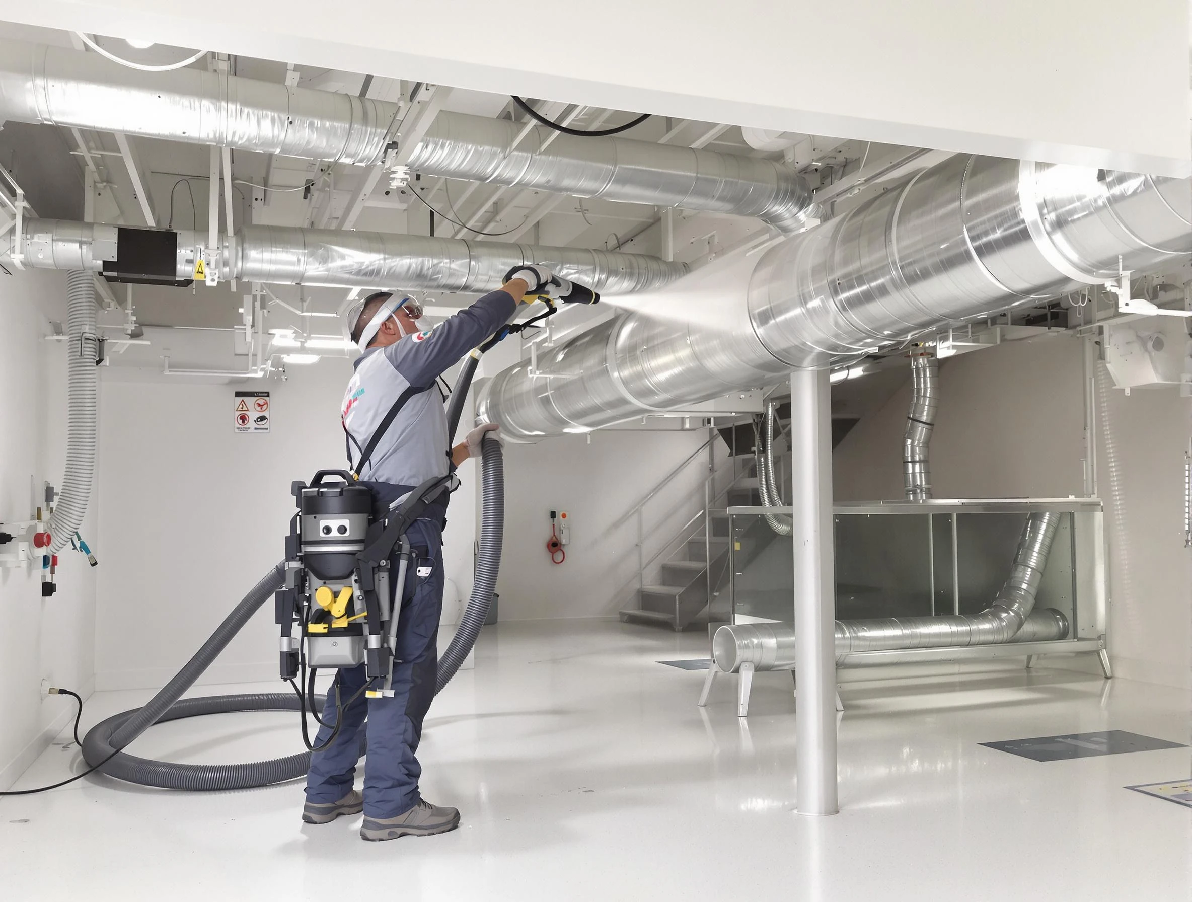 Professional central duct cleaning by Guadalupe Air Duct Cleaning in Guadalupe
