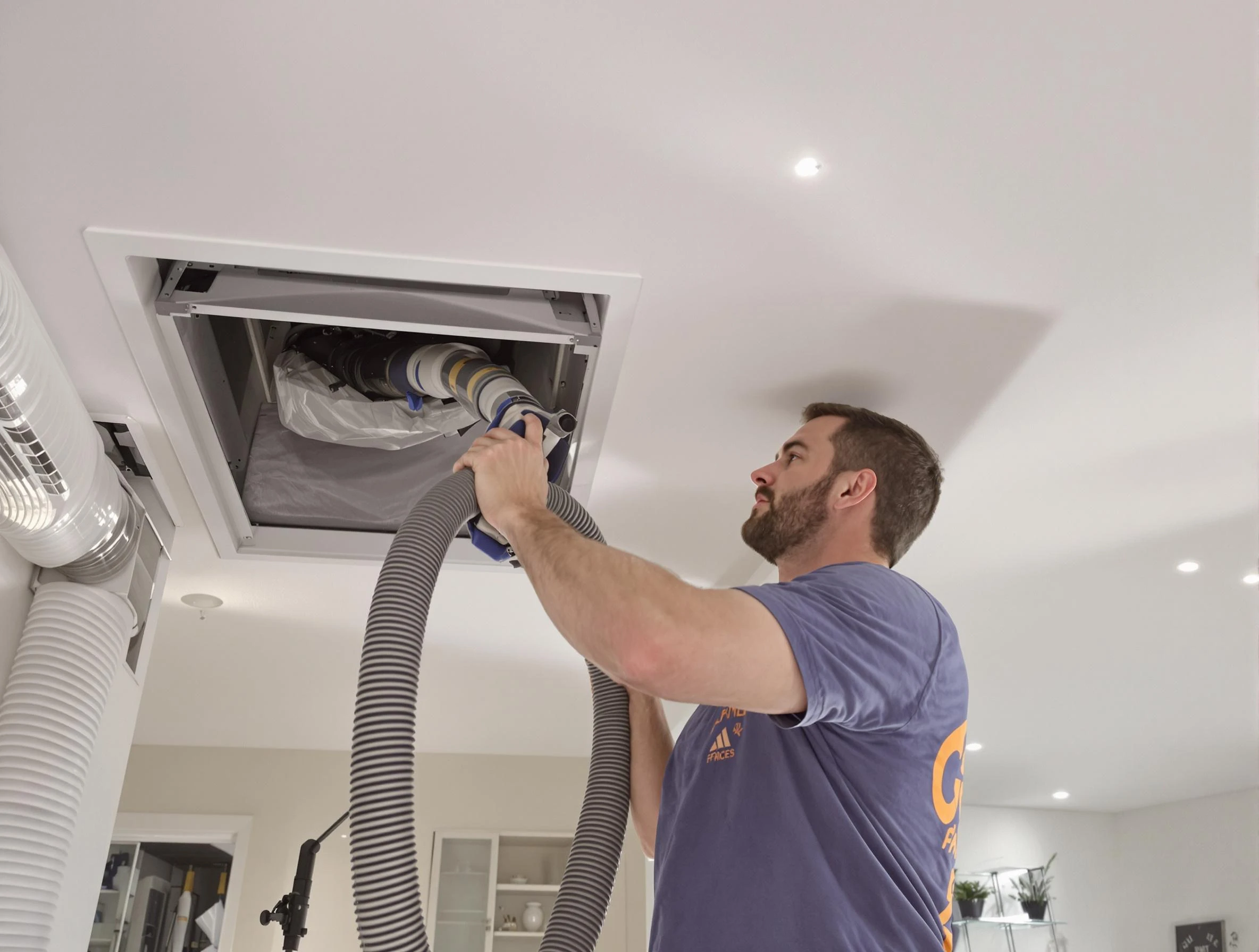 Precision indoor duct cleaning by Guadalupe Air Duct Cleaning in Guadalupe